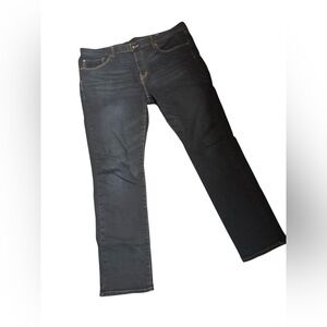 DANIEL CREMIEUX JEANS Slim Straight Blue Men’s Denim Dark Wash Jeans 40 X 32 EUC